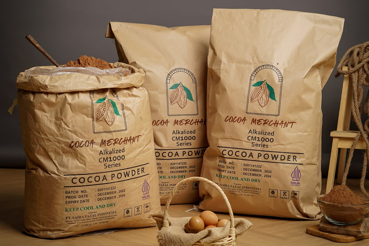 CM1000 cocoa powder ready for export